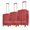 luxus durable abs pc luggage trolley